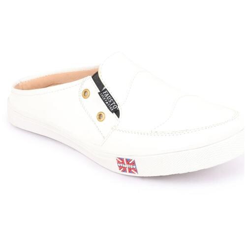 fausto men's canvas slip on shoes