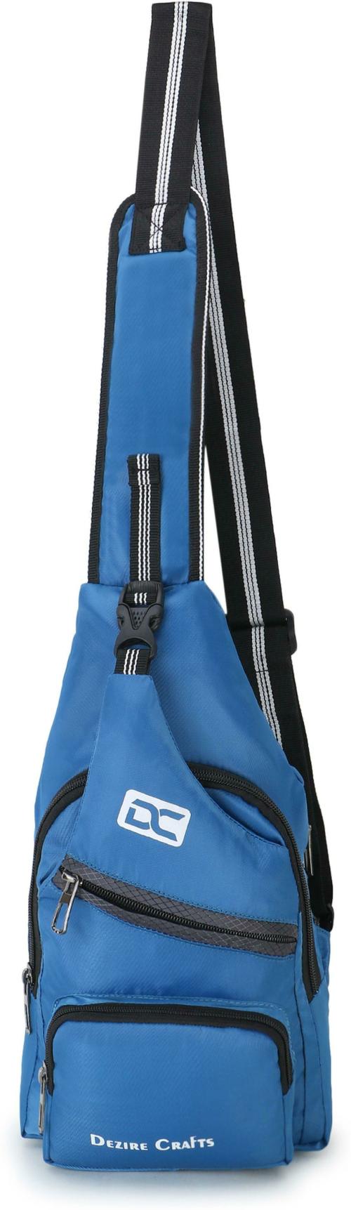 Dezire Crafts Multicolor Polyester Cross Body Bags 4 L DC CHEST BAGS 639