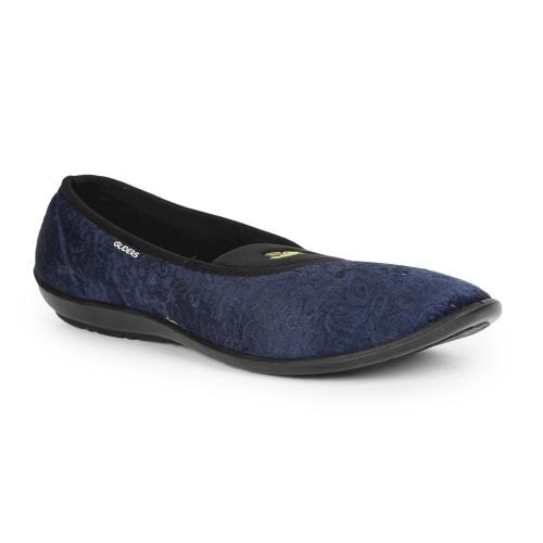 Buy GLIDERS By Liberty ELENA171_N.BLUE Casual Ballerinas For Women