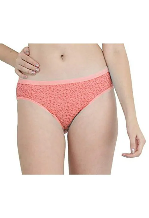 FEMULA Women's Cotton Hipster Panty Light Pink