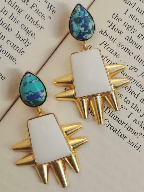 Johori Dangle Earring Gold (For Women)