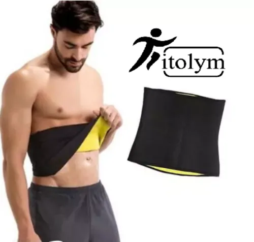 FITOLYM Unisex Hot Body Shaper Neoprene Slimming Belt Tummy Control Shapewear