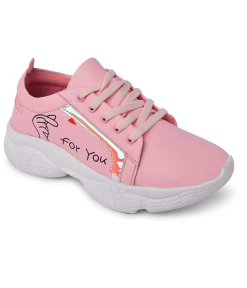 Trending & Stylish Casual Shoes for Women & Girls-Pink