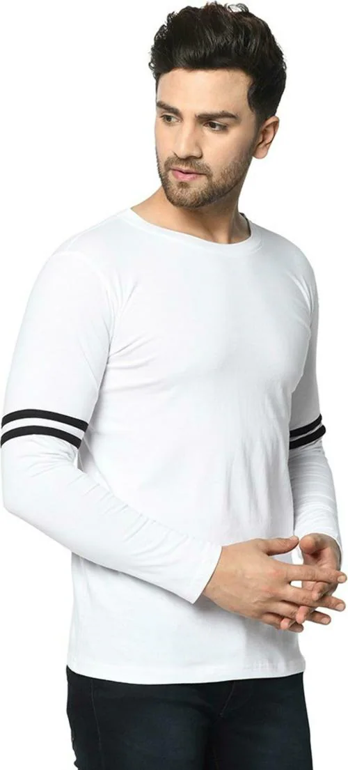 Sidkrt Striped Round Neck Tshirt| T shirt for men| Tshirt| Tshirt Men|