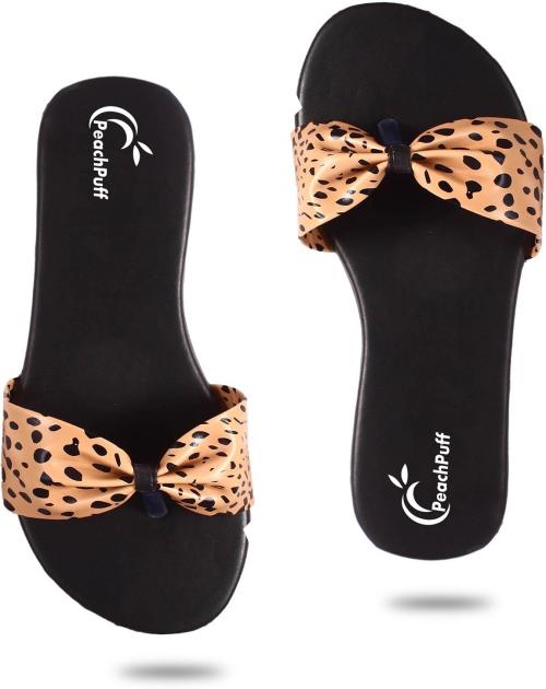 PeachPuff Women Brown Flats JioMart