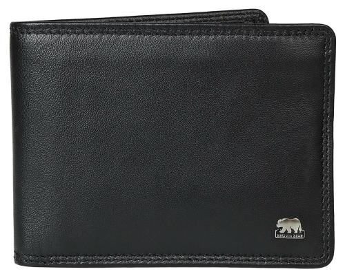 Brown Bear Men Black Wallet (Bb Cl 103 Bk)