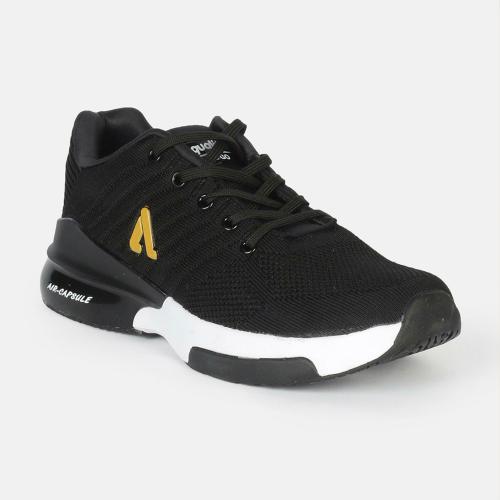 Buy Aqualite Mens Black, Mustard Running Shoes Online at Best Prices in