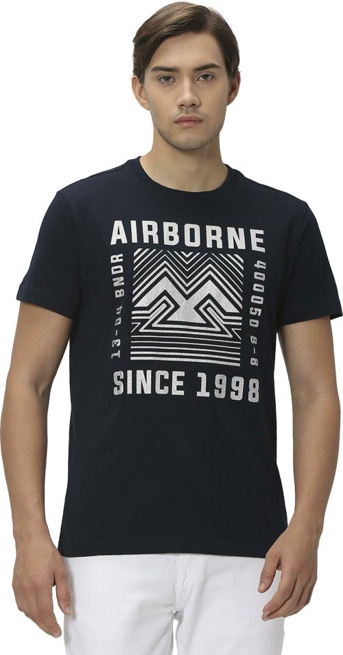 Navy Jersey Graphic Tee