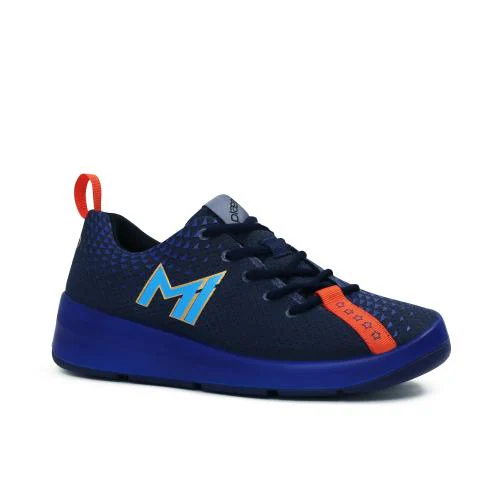 Plaeto Unisex Adult Mumbai Indians Thunderbolt Blue Multiplay Sports Shoes for Men & Women
