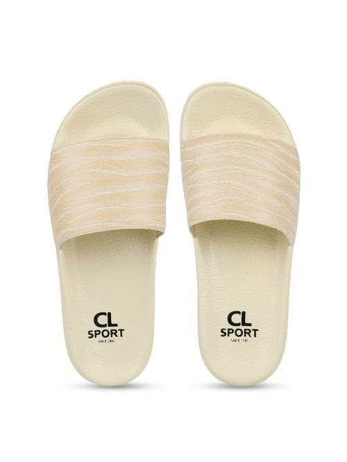 CL Sports Beige Flip flops for Women