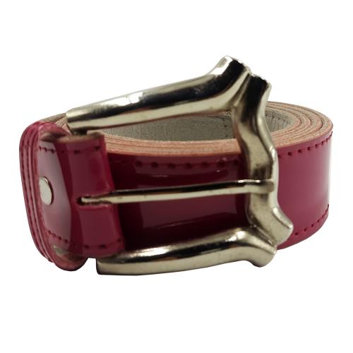 Exotique Pink Casual Faux Leather Belt For Women (BW0048PK)