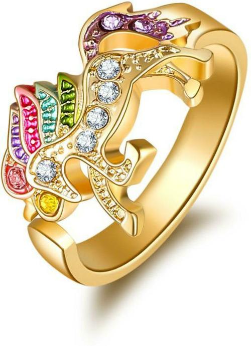 MYKI Silver-Plated Stainless Steel Adjustable Classic Ring (Women)