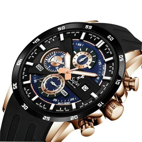 Sylvi Multi-Function Working Chronograph Men's Watch