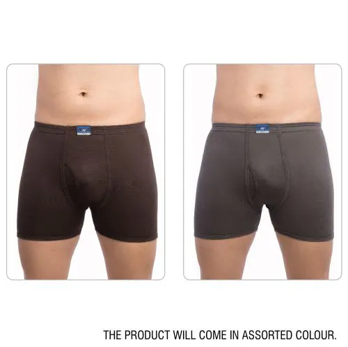 VIP Men's Assorted Unique Plain Pack of 2 Trunk