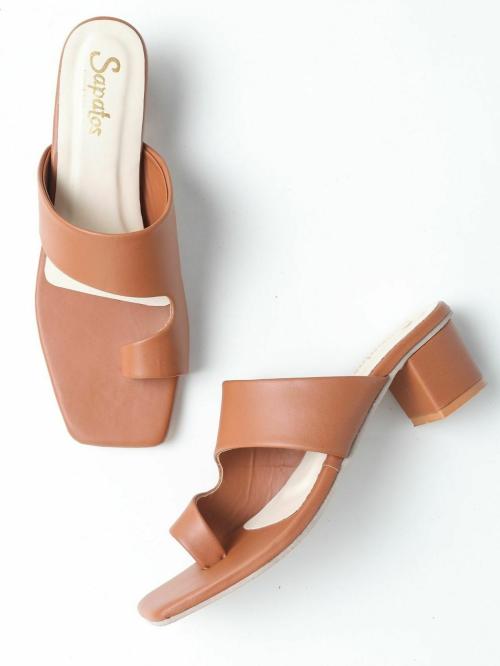 Sapatos Trendy Brown Heel Sandals for women