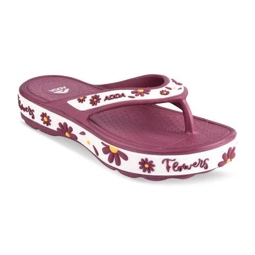 ADDA MYTIME-2 Women Purple Thong Flip-Flops