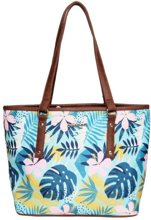 Astrid Womens Blue Tote Bag