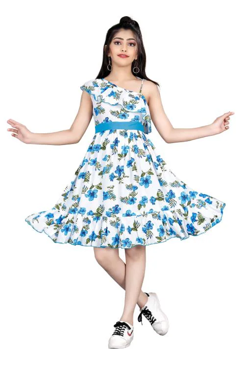 Buy Delightful Detail: Transform Your Little Girls Outfit with A Floral