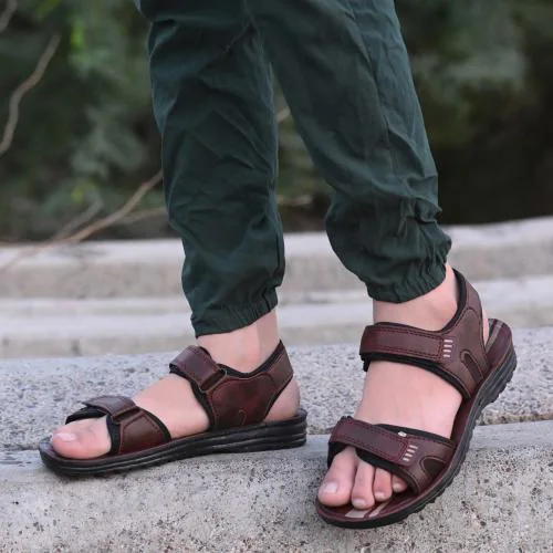 sandals for men brown