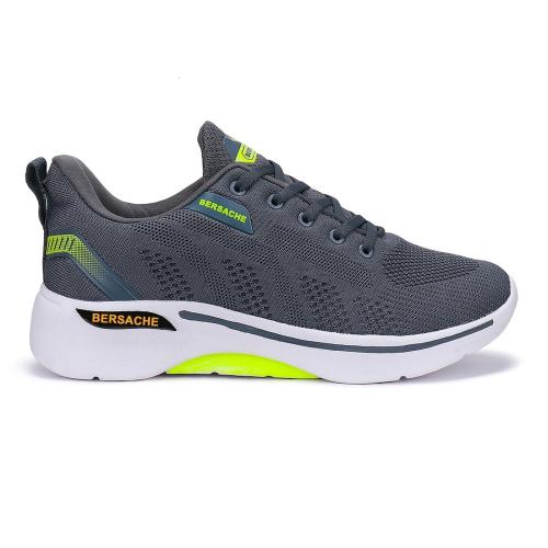 Bersache Lightweight Casual Outdoor Sneakers Walking Gym Training Daily Wear Shoes for Men with High Quality Sole