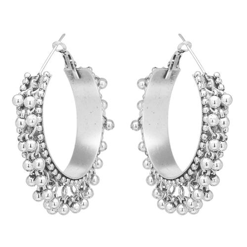 Silver Hoop Earrings
