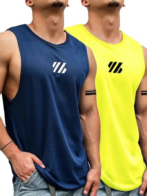 Buy Jump Cuts Vest/Sleeveless Vest/Mens Vest/Vest/Mens Printed