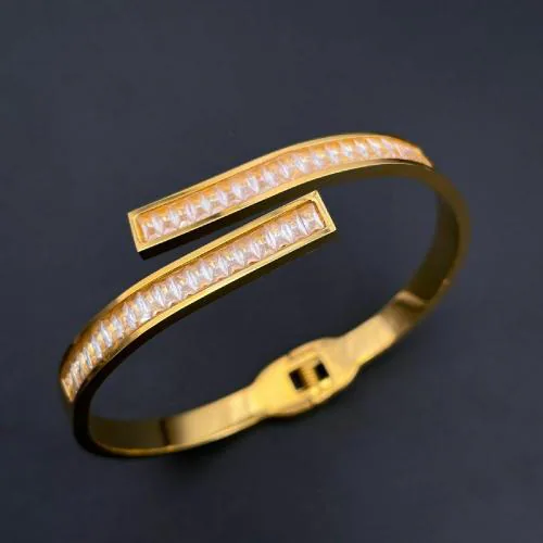 Rings For Men Eliot Danori 18k Gold-Plated Cubic Zirconia Linear