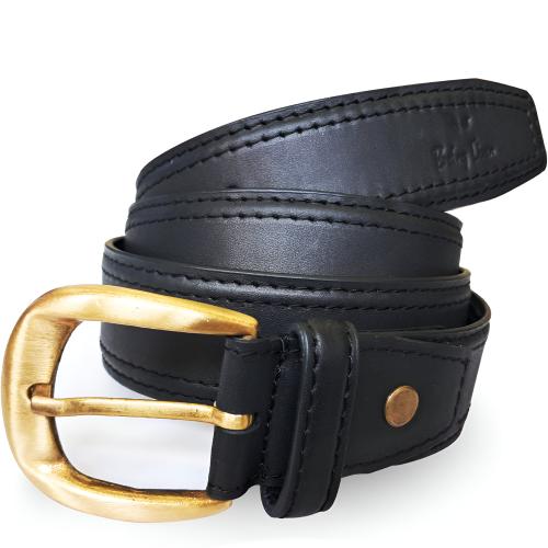 Being Iban Genuine Women's Leather Belt, Cowhide Leather Belts for Women, Casual Belts_ Black_28