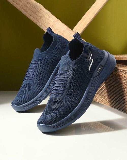 BIRDE Men Flesxible Soft Lightweight Comfortable Regular Wear Walking Outdoor Memory Foam Blue Sports Shoes