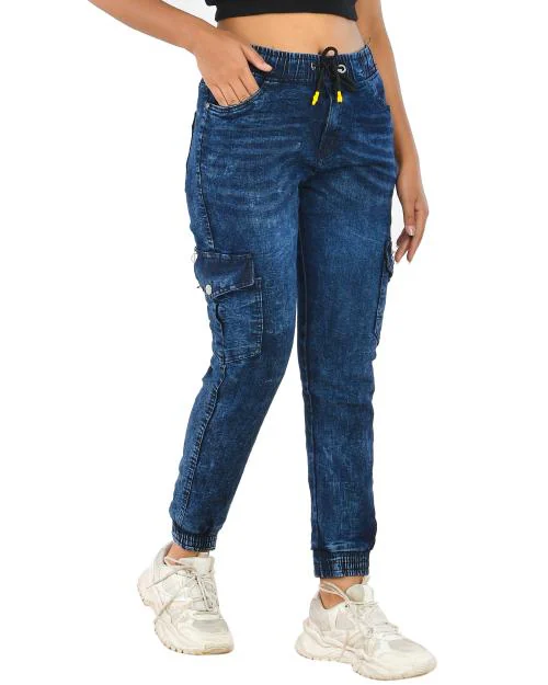 SSoShHub Women/Girl Cotton Regular Fit 6 Pocket Cargo Pants Regular Fit