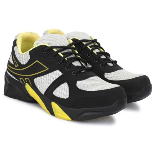 JQS Quality Classic Yellow Sports & Running Shoes for Men