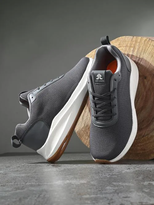 OFF LIMITS WEMBLEY GREY Men Running Shoes