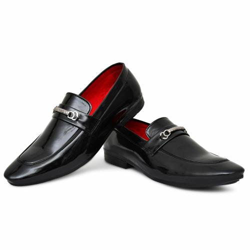 Allender Formal party wear shoes for men, Color Black