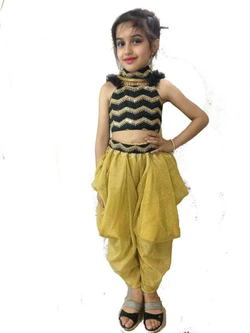 Aglare Girls Black Salwar Suit Sets 12-18 M