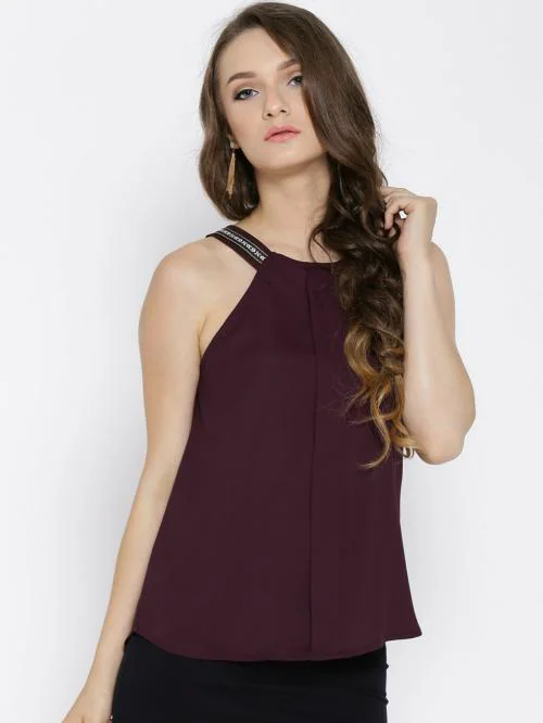 Rare Women Wine Solid Top