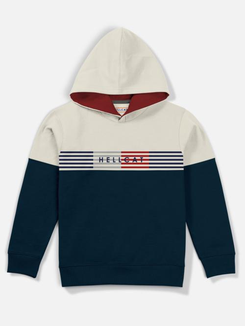 HELLCAT Boys Multicolor Fleece Printed Single Sweatshirts