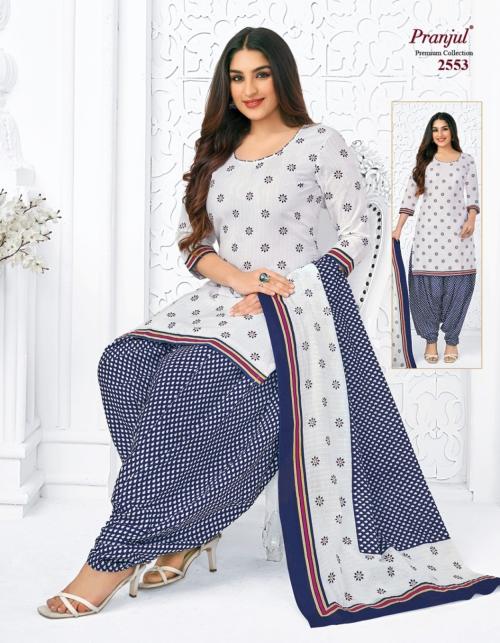 PRANJUL READYMADE COTTON CHURIDHAR XXL 2553