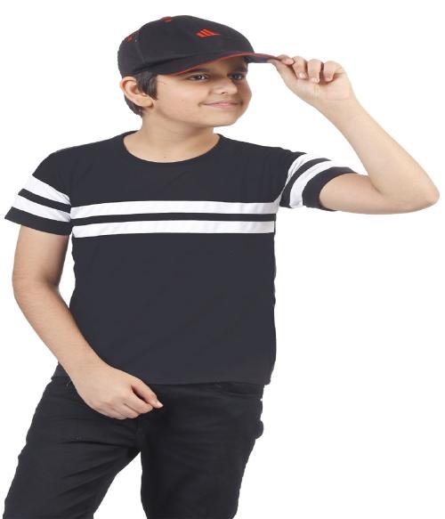 DIGIFASHION BOYS Multicolored Designer Cotton T-Shirt