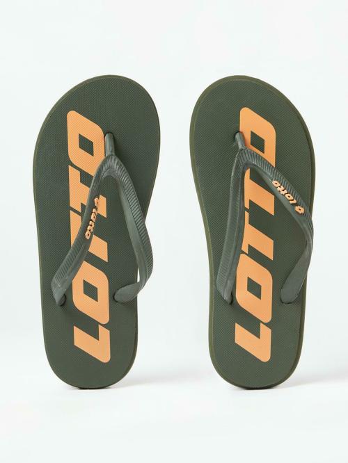 Lotto Men Alonzo Black/Red Hawai Slippers