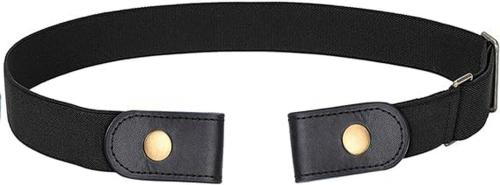 The beged Werforu Unisex Black Belts