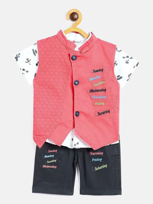 Mars Infiniti Party Waistcoat, Shirt & Half Pant for Boys For Boys | kids wear | t shirt for kids | t shirt for boys | t shirt | tshirt | tshirt boys | boys tshirt | boys t tshirts | boys dress | tshirts | t shirts