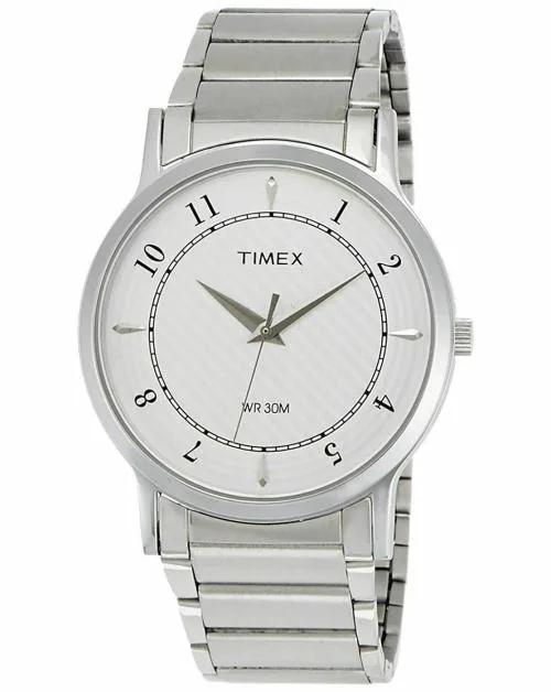 Timex Analog Dial Silver TI000R40900 Men Watch