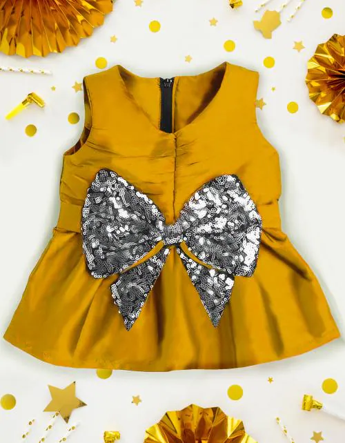 KAARIGARI Girls Red Applique Silk Single Dresses & Frocks | Dresses | Kids Wear | Girls Dress | Kids Dress | Frock | Frock Girls | Girls Frock | Dresses For Girls | Kids Girl Dress | Frock For Girls | Baby Girl Dresses | Dress For Girls | Kids Wear Girls