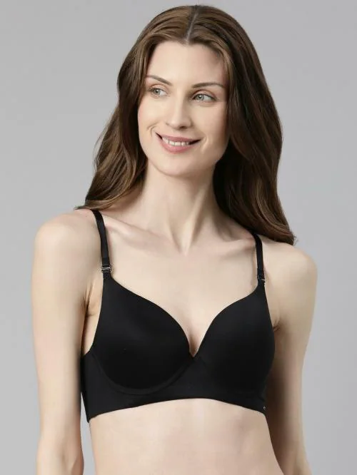Enamor F114 Air Brush Push-Up Bra for Women- Medium Coverage, Padded and Wired