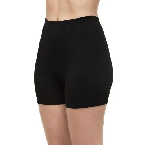 eDESIRE Women Girls Shorts Tights Under Skirt Dancing Gym Sports Running Yoga Shorts Hot Pant/Shorts -Black