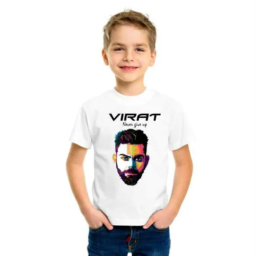 Buy Fancydresswale Boys White Virat Kohli TShirt (12 Years 14 Years) Online at Best Prices in