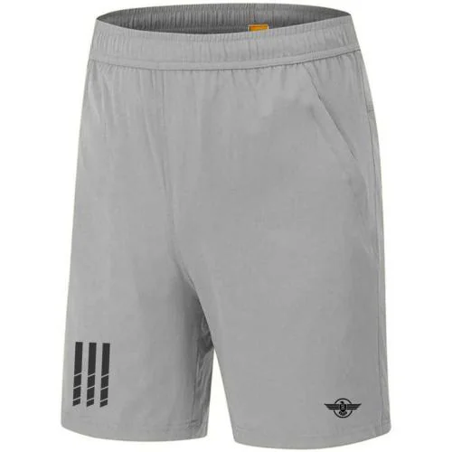 BIOSTEX Mens Polyester Yoga Short Men Summer Running Gym Sports Shorts with Pockets Shorts for Men