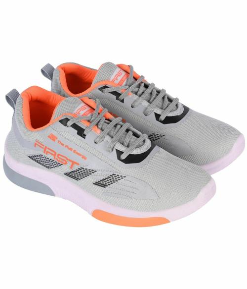Tway Stylish Kids Sports shoes Grey for Boys Casual Running Walking and Hikking shoes