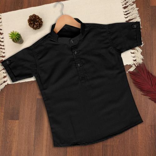 Zoonic Boy cotton party were short sleeve shirt