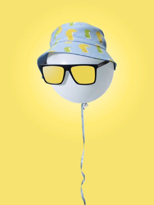 Nino Bambino 100% Organic Cotton Bucket Hat/Sun Hat For Baby Unisex Kids - Multicolor (4-6 Years)